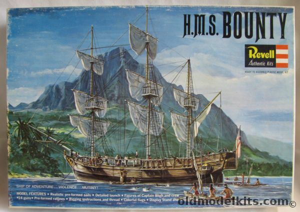 Revell 1/110 HMS Bounty, H326-400 plastic model kit